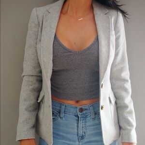 Banana Republic Gray Blazer